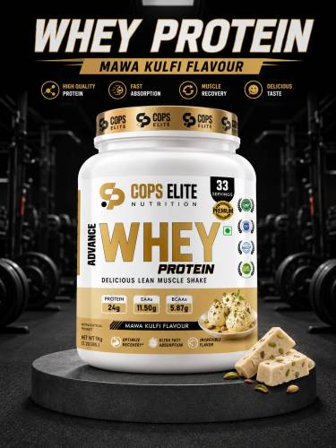 COPS ELITE ADVANCE WHEY PROTEIN – MAWA KULFI – 1KG